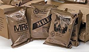 Assorted Collection of Military Surplus MREs | 3-Pack