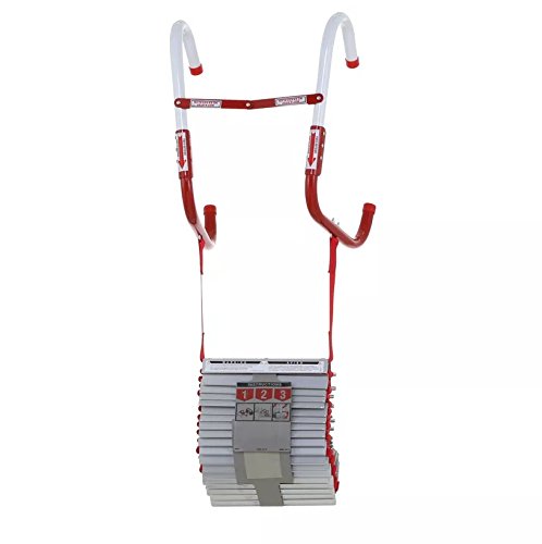 13 ft. Rollable Fire Escape Ladder w/ Anti-Slip