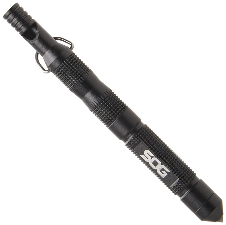 Multipurpose Survival & Defense Flint Tool/Safety Whistle