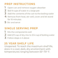 Freeze-Dried Loaded Mashed Potatoes Survival Ration | 1-Pack