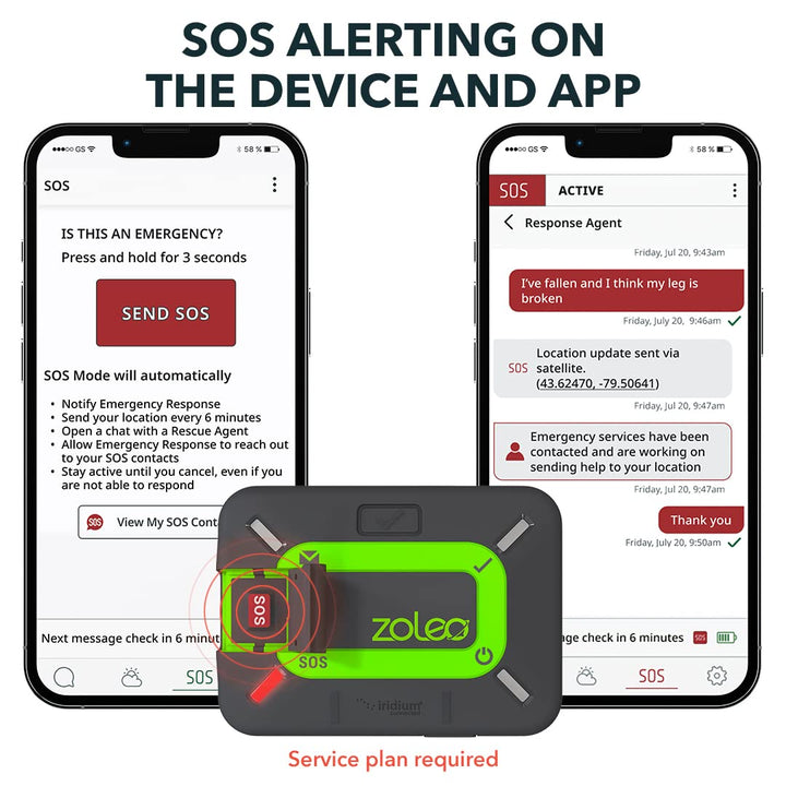 Two-Way Global Satellite Communicator w/ App