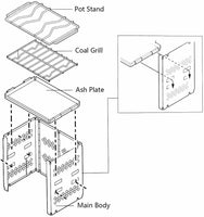Portable Folding Camp Stove