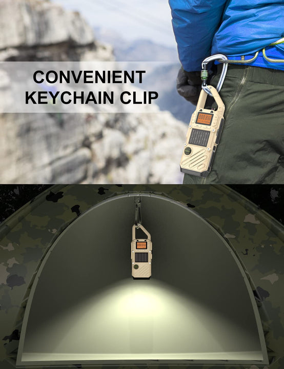 Rechargeable FM/NOAA Walkie Talkies for Adults