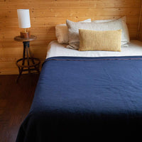 4.5 lbs 64" x 88" Military Wool Blanket | Navy
