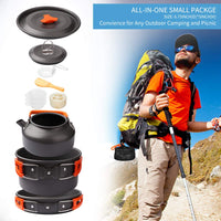 Camping Cookware & Utensils Gear | 10 Pcs
