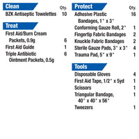 10-Person First Aid Kit | 57 Pcs