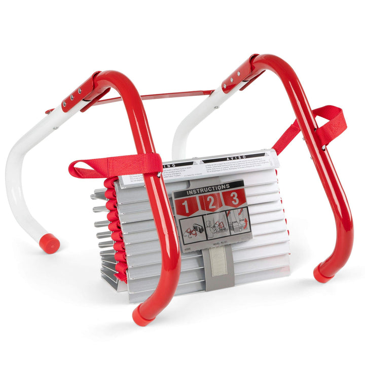13 ft. Rollable Fire Escape Ladder w/ Anti-Slip