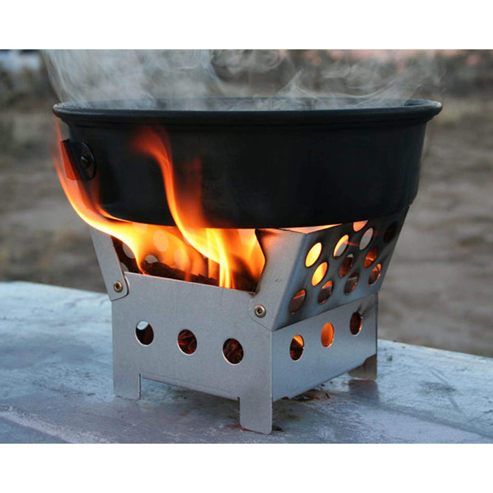 Cube Camp Stove w/ Waterproof Fuel Disks | 108-Pack