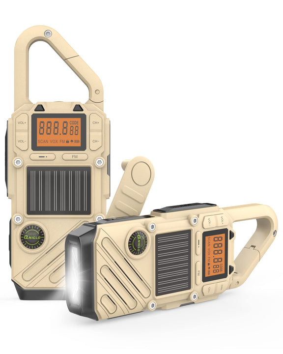 Rechargeable FM/NOAA Walkie Talkies for Adults
