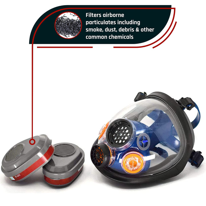 PT-101 Organic Vapor & Particulate Respirator | Clear