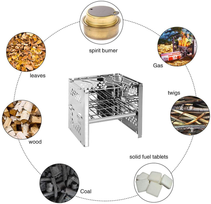 Portable Folding Camp Stove