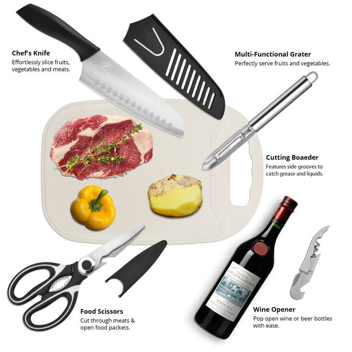 Camo Camp Kitchen Cooking Utensil Set | 27 Pcs