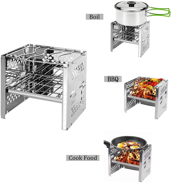 Portable Folding Camp Stove