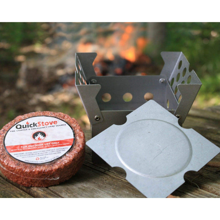 Cube Camp Stove w/ Waterproof Fuel Disks | 108-Pack