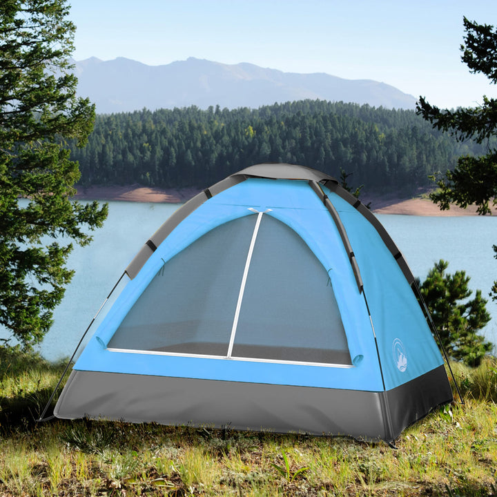 Lightweight 2-Person Camping Tent | Bold Blue