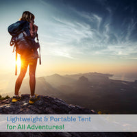 Lightweight 2-Person Camping Tent | Bold Blue