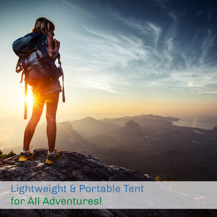 Lightweight 2-Person Camping Tent | Bold Blue