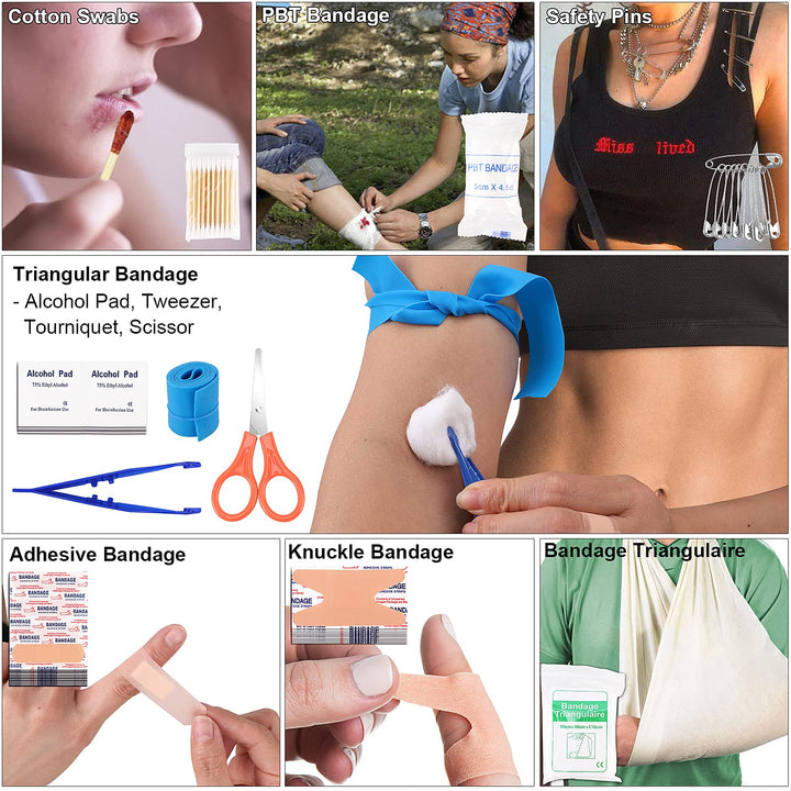 Professional Emergency Survival & First Aid Kit | 142Pcs