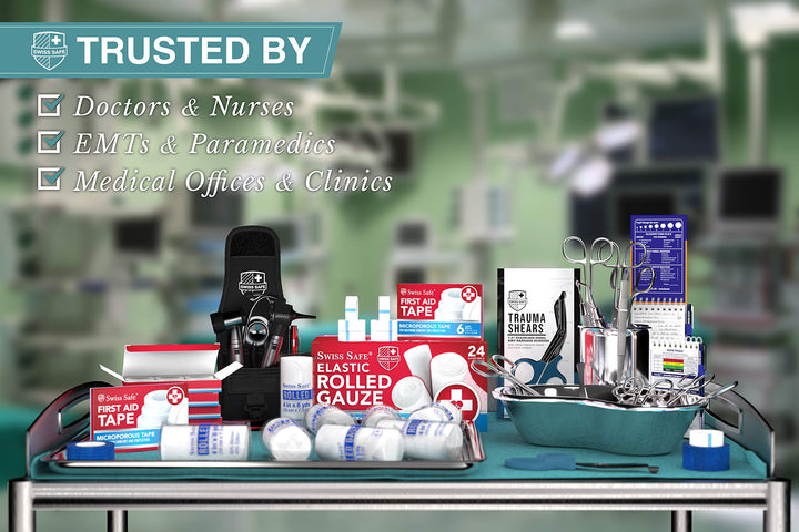 Multi-Purpose Fully Stocked First Aid EMT Kit | 22 Pcs