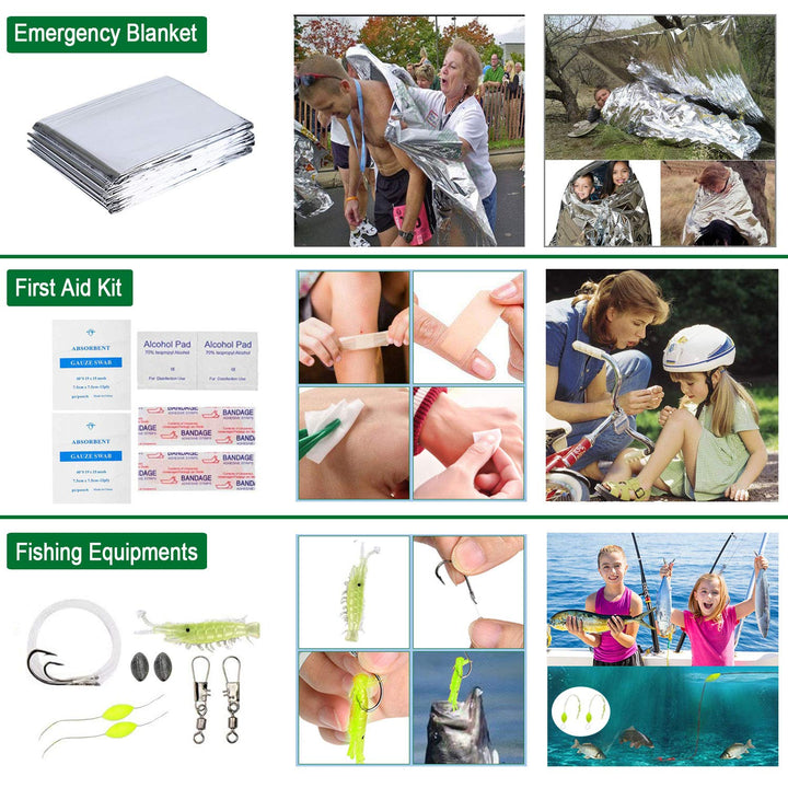 35-in-1 First Aid Survival Gear