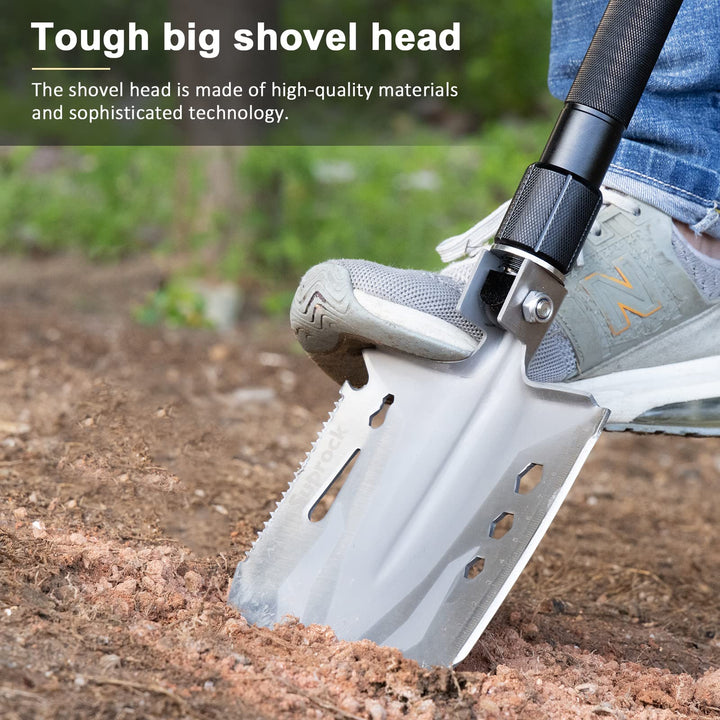 High Carbon Steel Tactical Multi-Shovel | Black