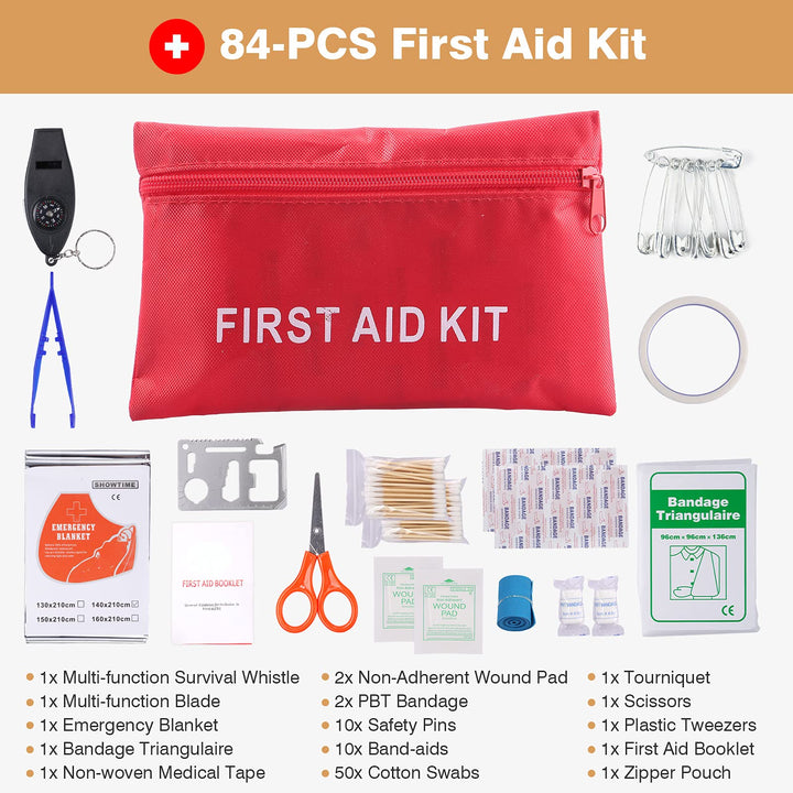 Emergency Survival Gear Kit Equipment | Camo-1