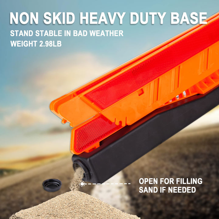 Road Safety Warning Triangles | 3-Pack