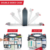 2-in-1 First Aid Fire Starter Kit | 348 Pcs