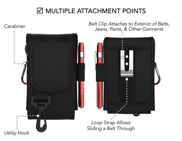Multi-Purpose Fully Stocked First Aid EMT Kit | 22 Pcs