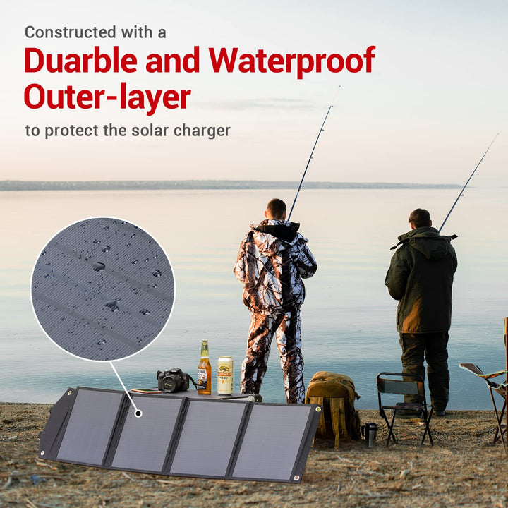 60W Portable/Foldable Solar Panel Charger