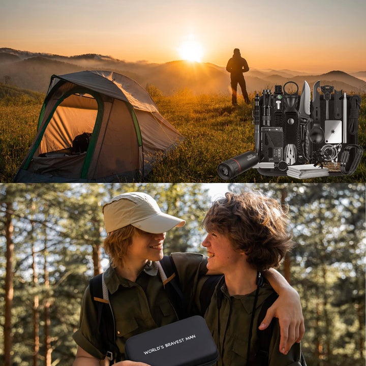 34-in-1 Emergency Tactical Survival Kit