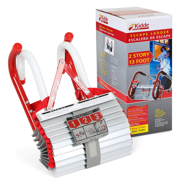13 ft. Rollable Fire Escape Ladder w/ Anti-Slip