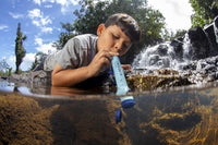 1 Personal Emergency Water Filter Device | Blue