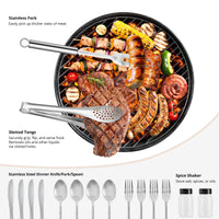 Camo Camp Kitchen Cooking Utensil Set | 27 Pcs