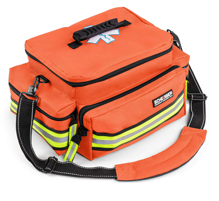 Fully-Stocked Professional First Responder Bag | Orange