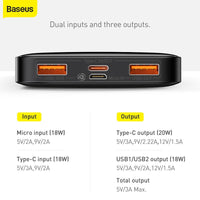 High-Capacity Power Bank 30000mAh