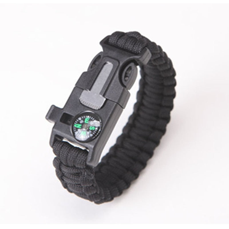 Multi purpose survival clearance bracelet