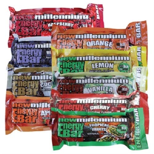 6 Long-Lasting Survival Energy Bars | Assorted Flavors