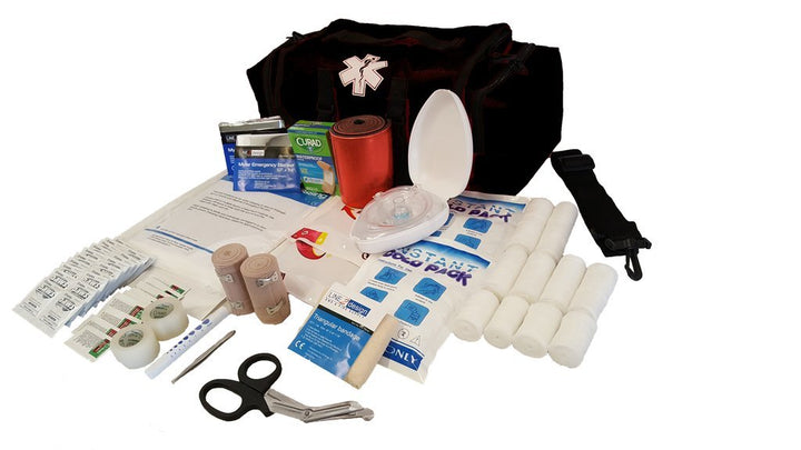 Emergency First Responder EMS Kit | Black