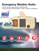Rechargeable FM/NOAA Walkie Talkies for Adults