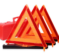 Road Safety Warning Triangles | 3-Pack