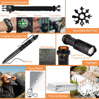 34-in-1 Emergency Tactical Survival Kit