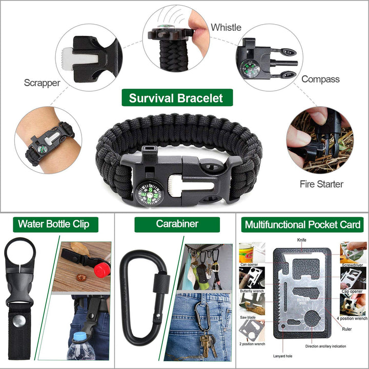 35-in-1 First Aid Survival Gear