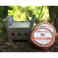Cube Camp Stove w/ Waterproof Fuel Disks | 108-Pack