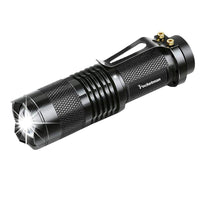 Mini LED Flashlight AA Batteries